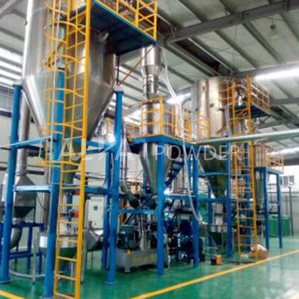 Spain a new material plant, Lithium iron phosphate , 8 sets of Jet Mill Production Line