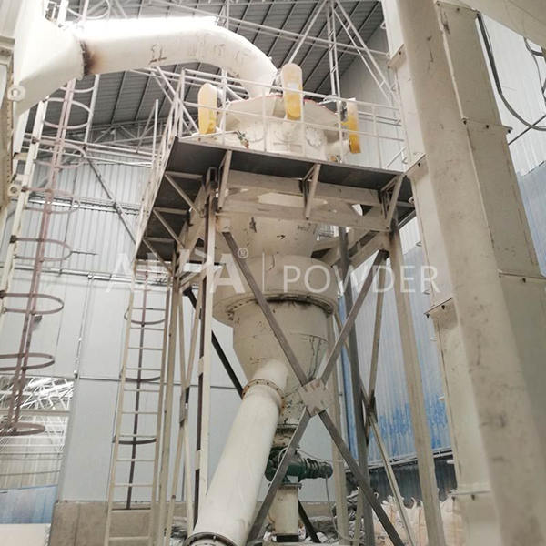 Ethiopia a mineral factory, barite powder classifying, 3 sets of Air Classifier Production Line.